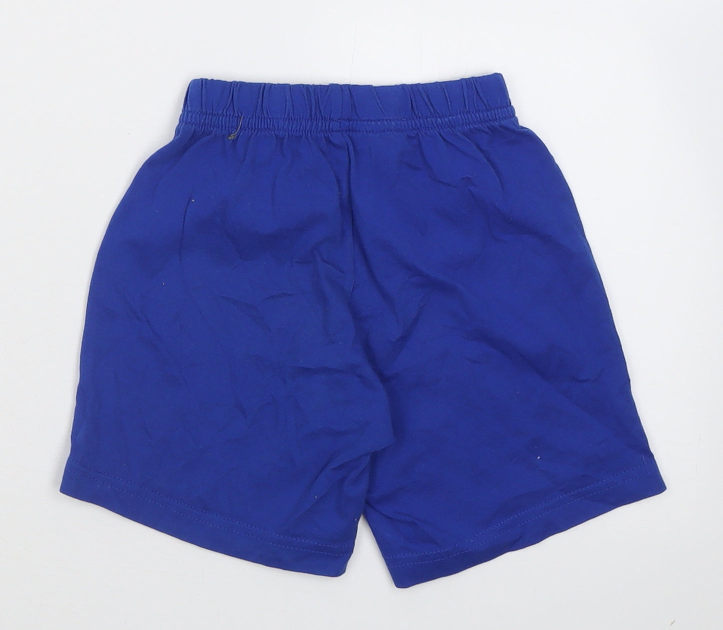 adidas Boys Blue  Cotton Sweat Shorts Size 2-3 Years  Regular