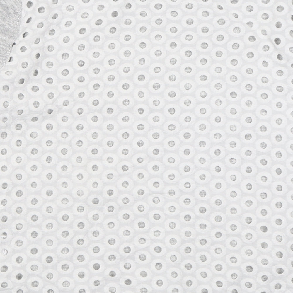 Gap Womens Grey Crew Neck  Cotton Pullover Jumper Size L