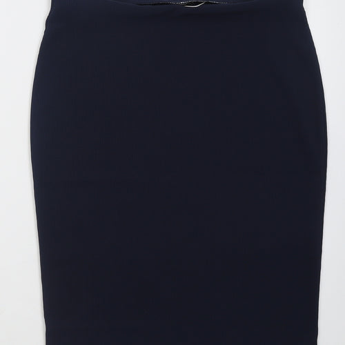 TEMT Womens Blue  Polyester A-Line Skirt Size XL
