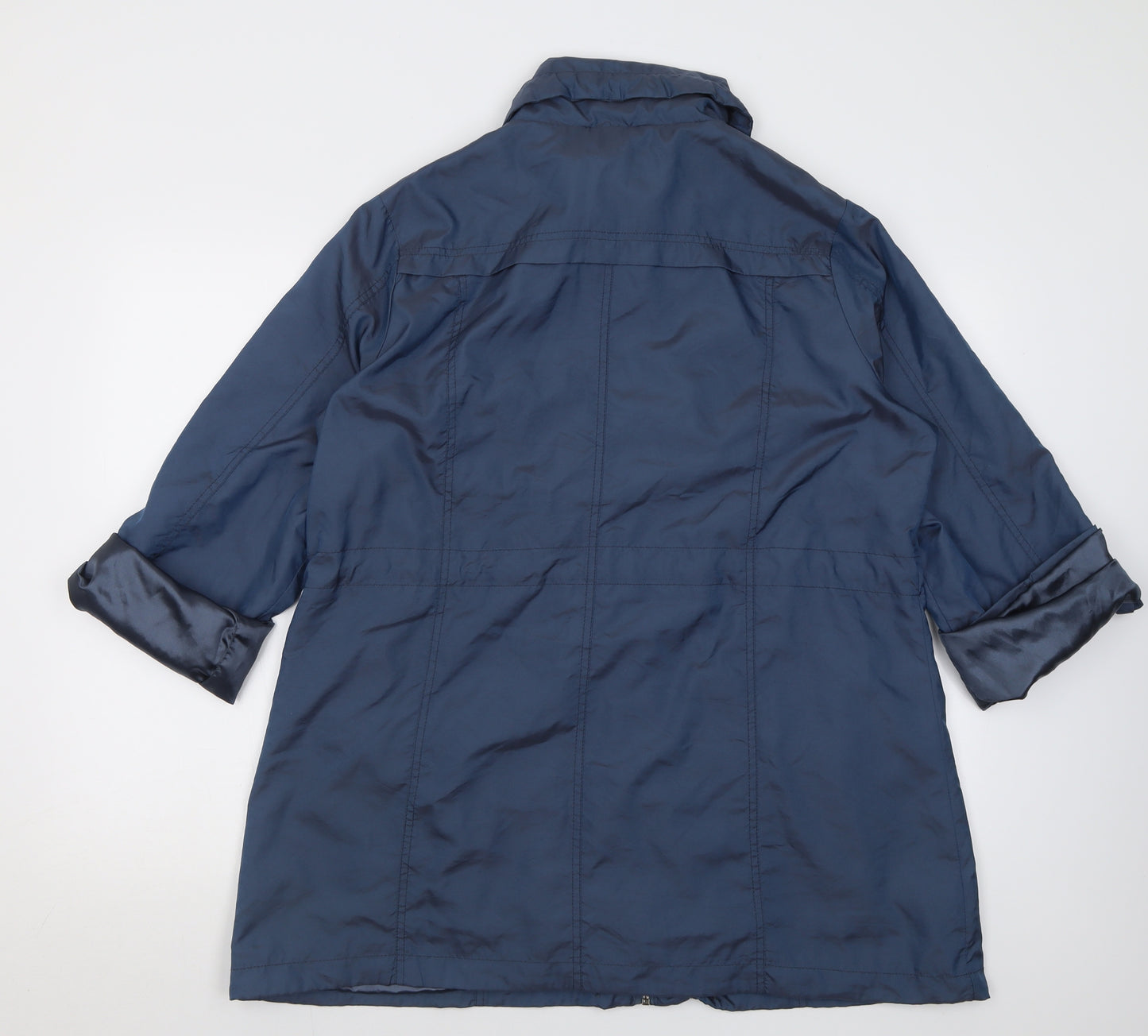 M&Co Womens Blue   Jacket  Size 16  Zip