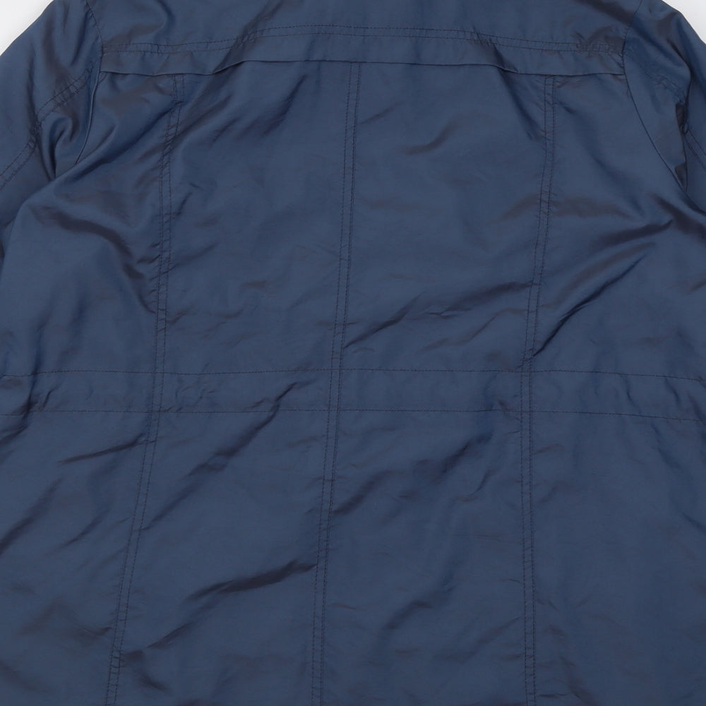M&Co Womens Blue   Jacket  Size 16  Zip
