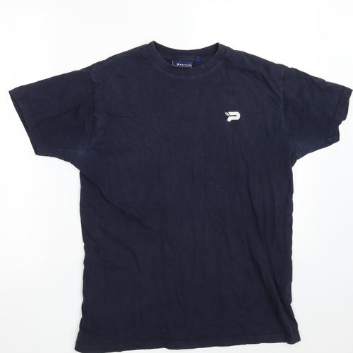 Patrick Boys Blue  100% Cotton Basic T-Shirt Size 13 Years Round Neck
