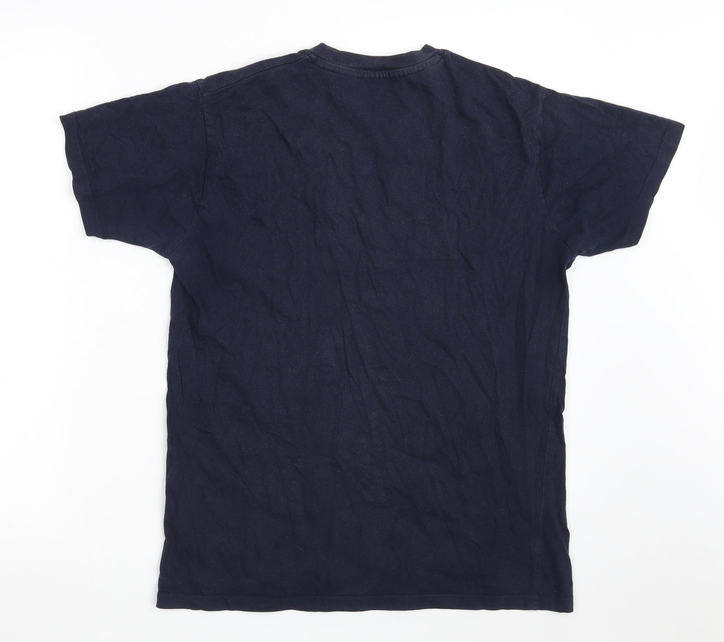 Patrick Boys Blue  100% Cotton Basic T-Shirt Size 13 Years Round Neck