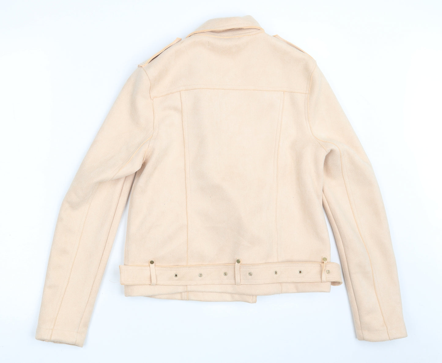 Missguided Womens Pink   Jacket Coat Size 8  Zip