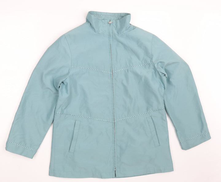 BHS Womens Green   Jacket Coat Size 10  Zip