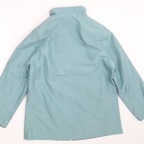 BHS Womens Green   Jacket Coat Size 10  Zip