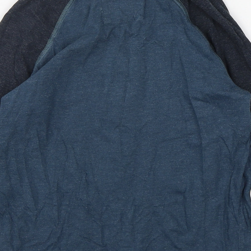 TU Boys Blue  Cotton Basic T-Shirt Size 6 Years Round Neck Pullover - bear print