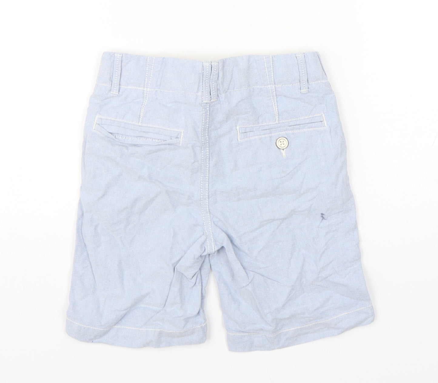 Gap Boys Blue  Cotton Bermuda Shorts Size 5 Years  Regular