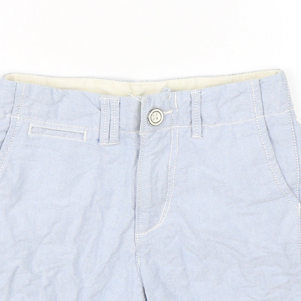 Gap Boys Blue  Cotton Bermuda Shorts Size 5 Years  Regular