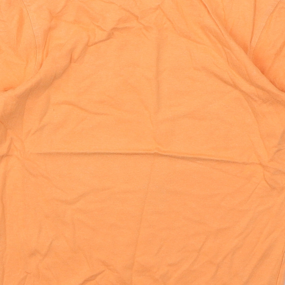 Mothercare Boys Pink  Cotton Basic T-Shirt Size 7-8 Years Round Neck Pullover - Camper Van