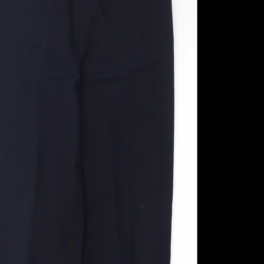 Emma Collction Womens Blue  Polyester Trousers  Size 20 L30 in Regular