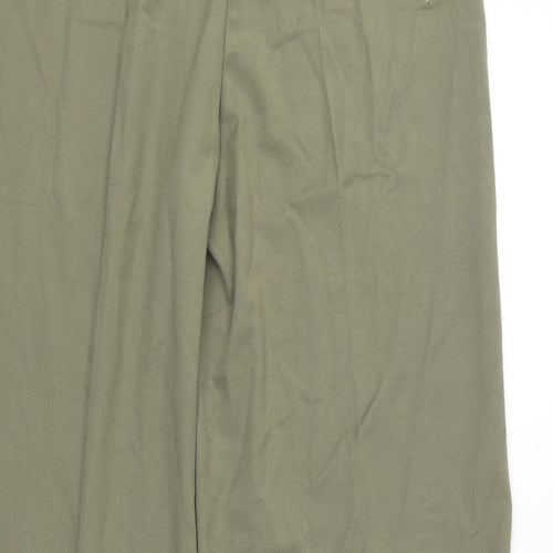4th reckless Womens Green  Polyester Trousers  Size 12 L32 in Regular