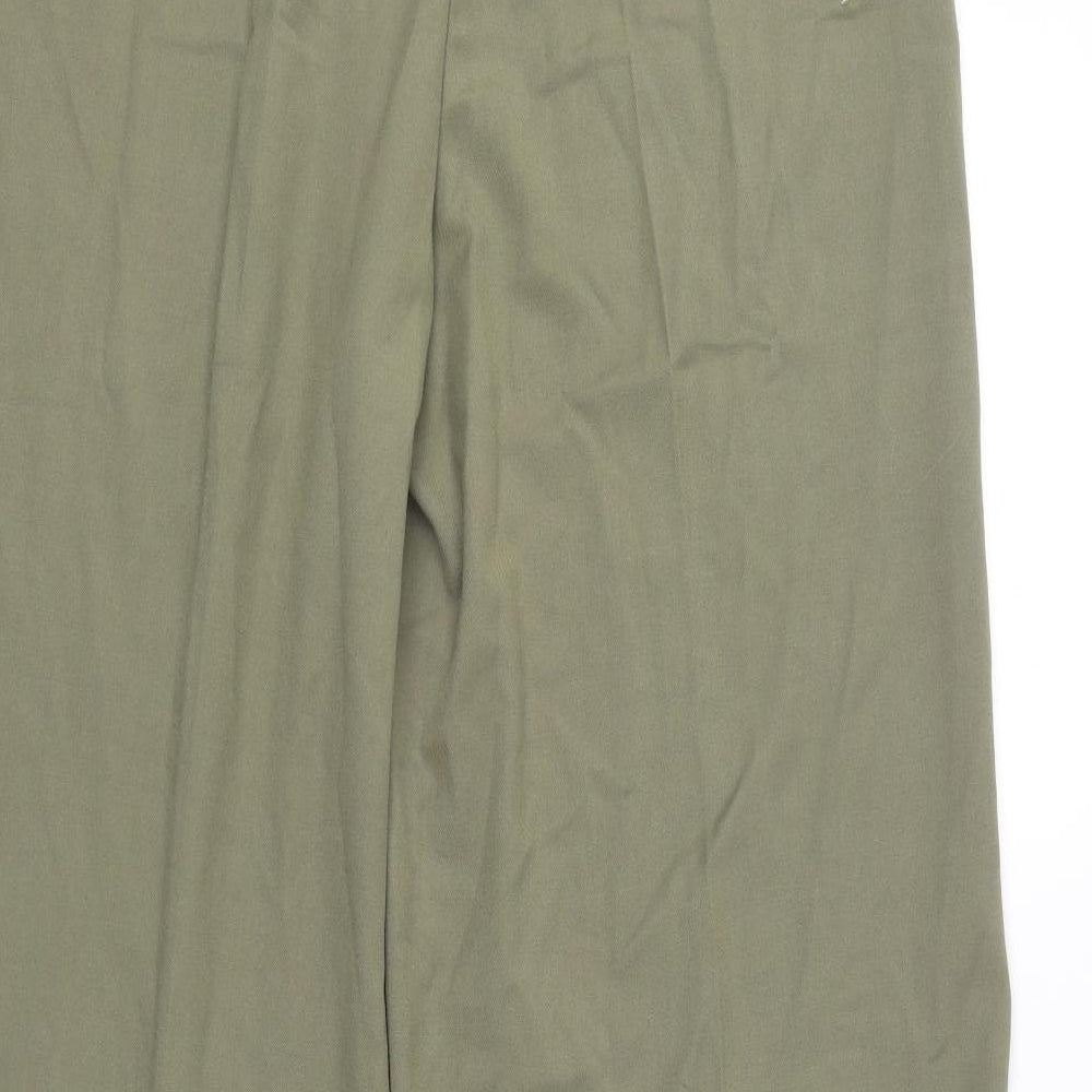 4th reckless Womens Green  Polyester Trousers  Size 12 L32 in Regular