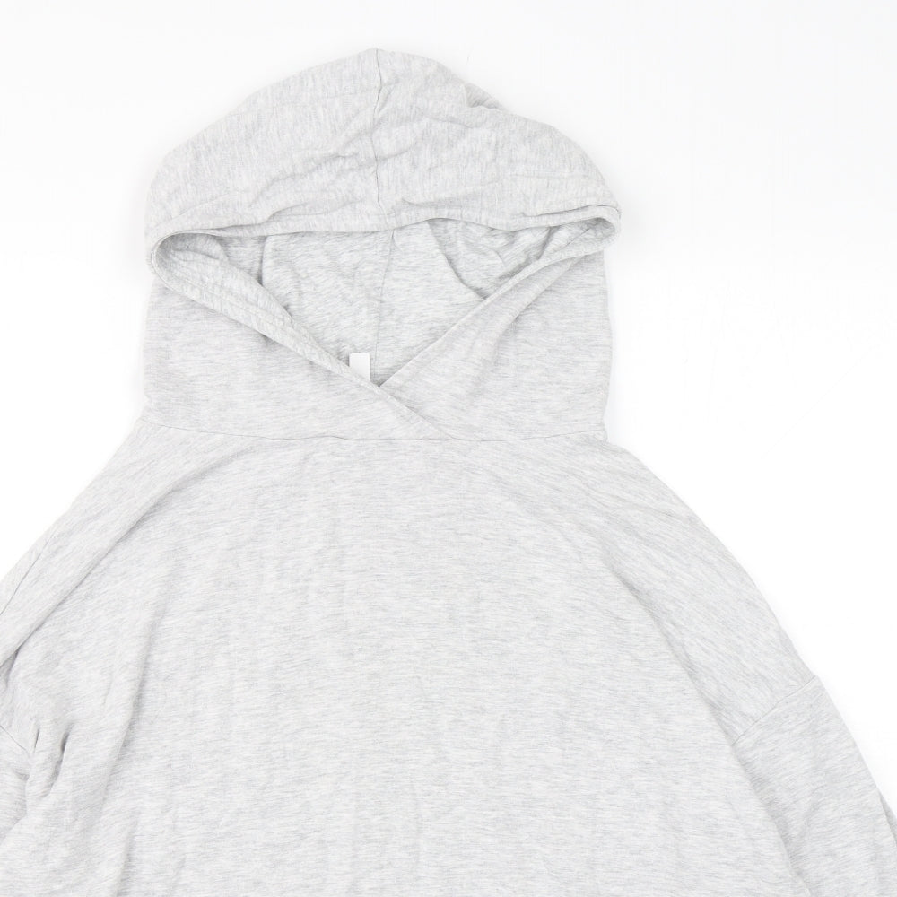 Fabletics Womens Grey  Rayon Pullover Hoodie Size M  Pullover
