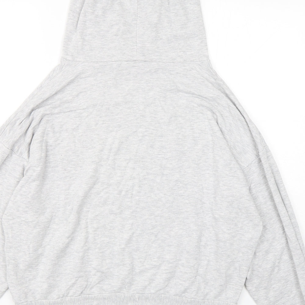 Fabletics Womens Grey  Rayon Pullover Hoodie Size M  Pullover