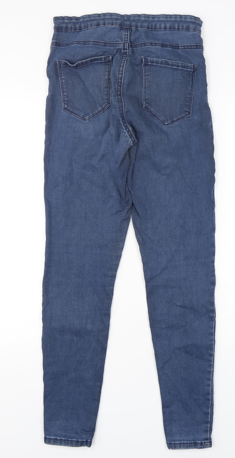 Denim CO Womens Blue  Cotton Skinny Jeans Size 12 L29 in Regular
