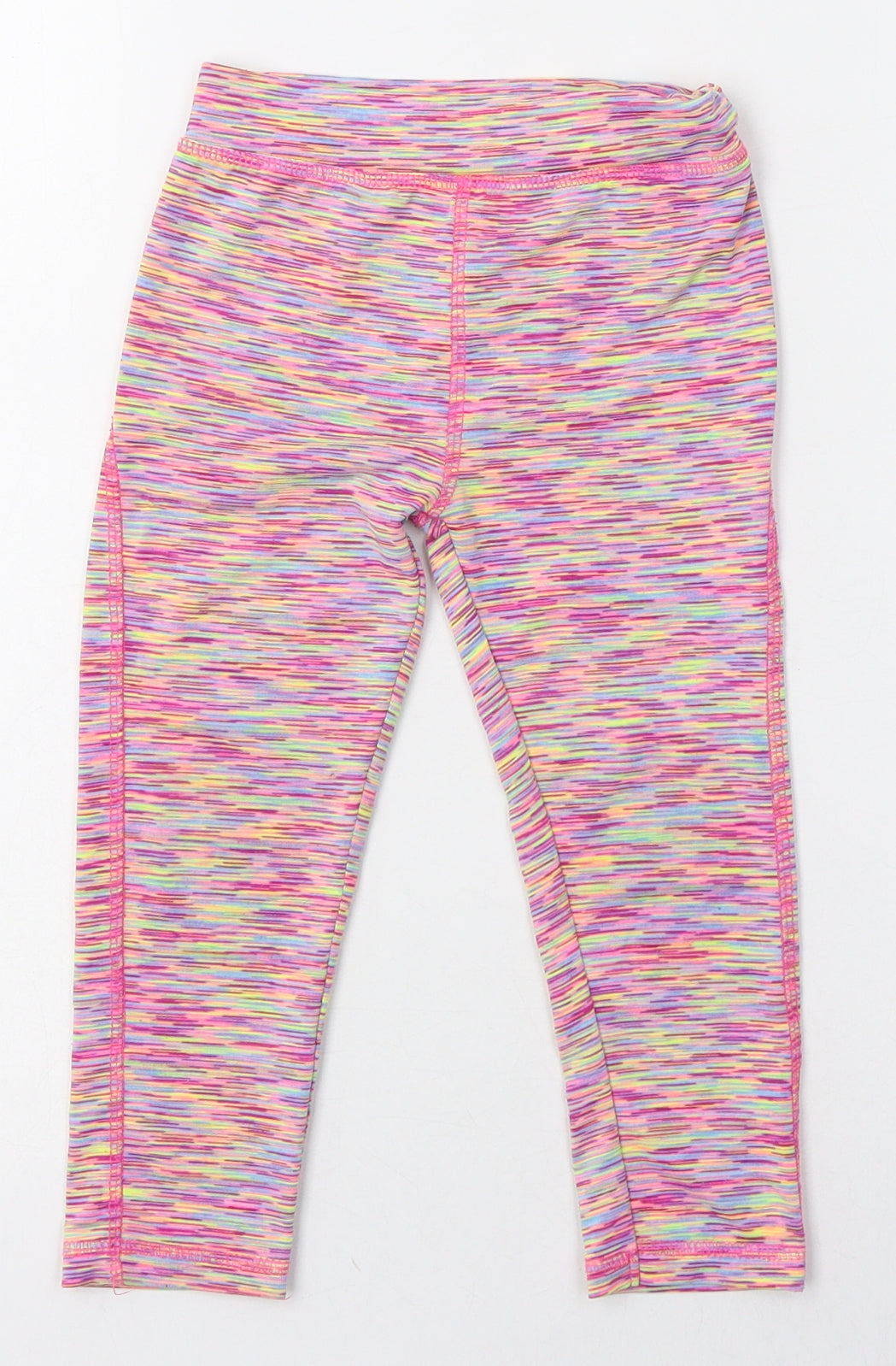Peacocks Girls Multicoloured  Polyester Jogger Trousers Size 3 Years  Slim  - Legging