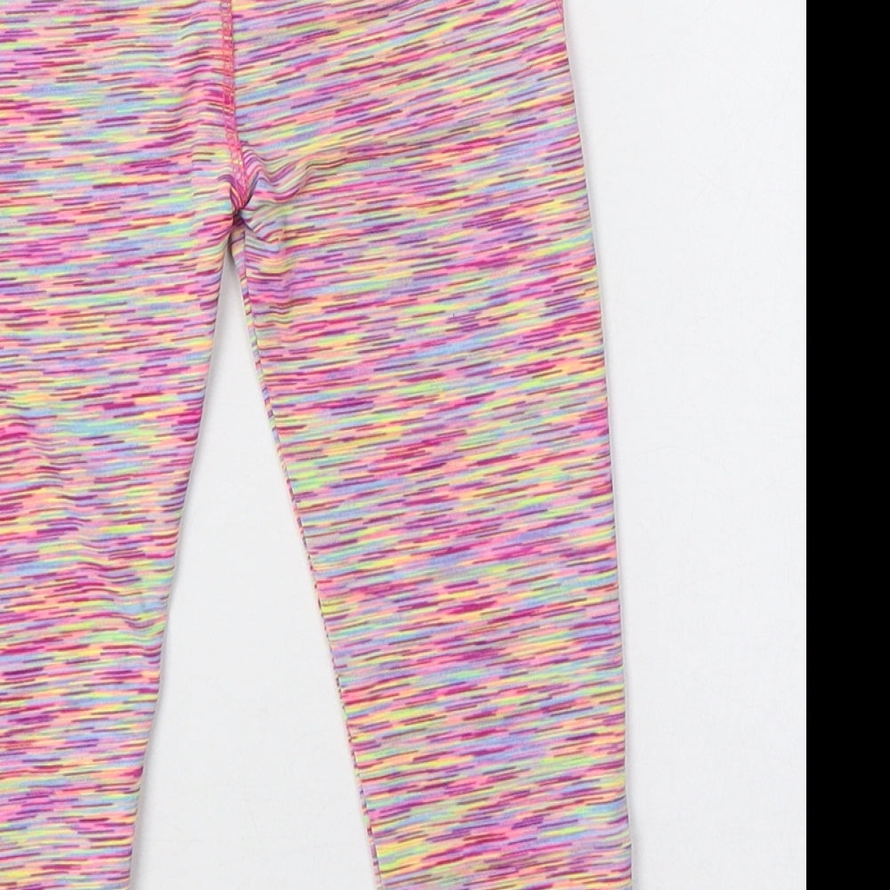 Peacocks Girls Multicoloured  Polyester Jogger Trousers Size 3 Years  Slim  - Legging