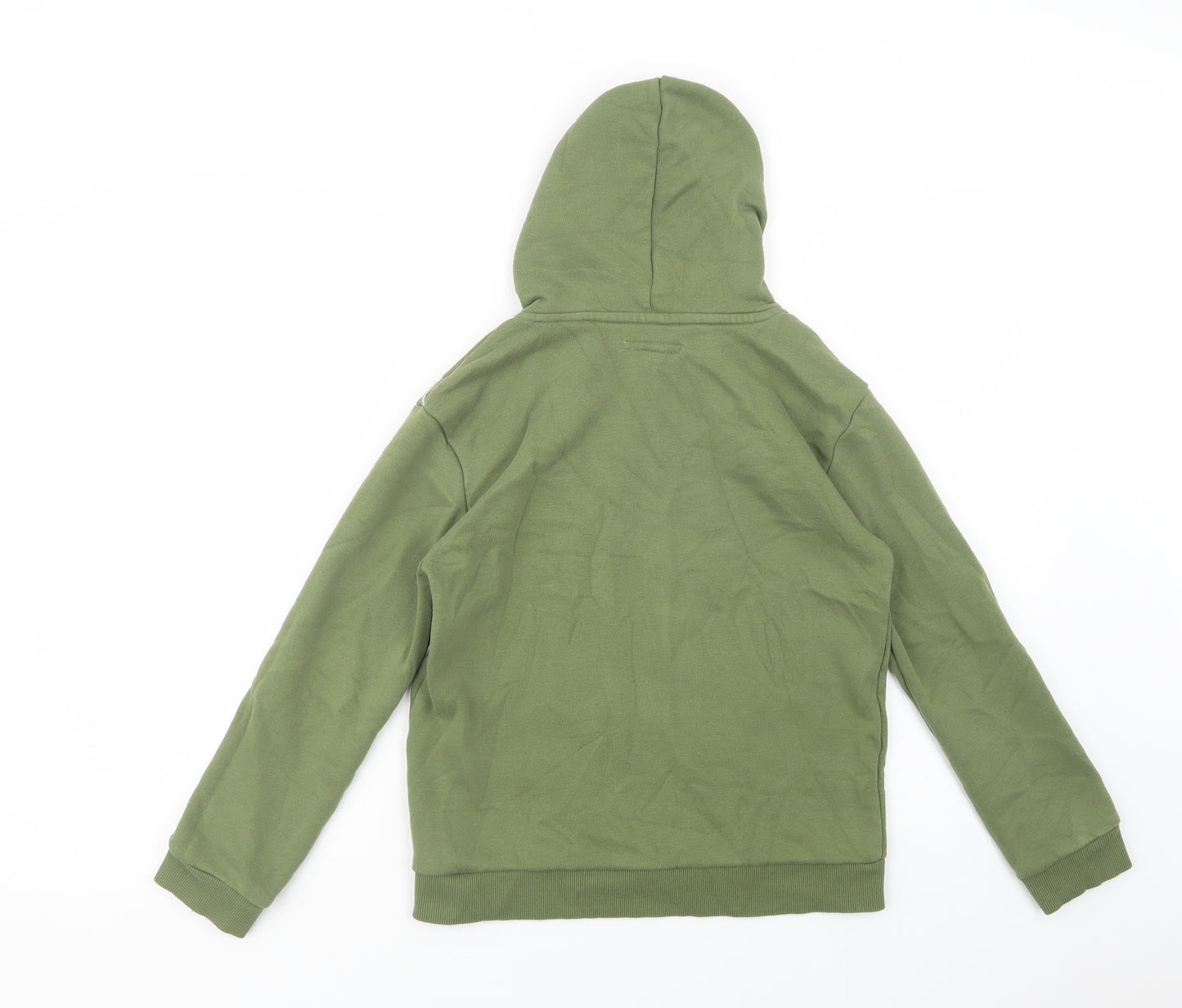 Primark Girls Green  Cotton Pullover Hoodie Size 11-12 Years  Pullover - Believe