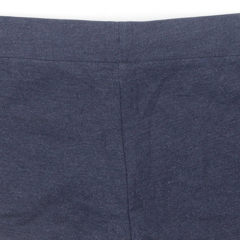 H&M Womens Blue  Cotton Sweat Shorts Size M L3 in Regular Drawstring