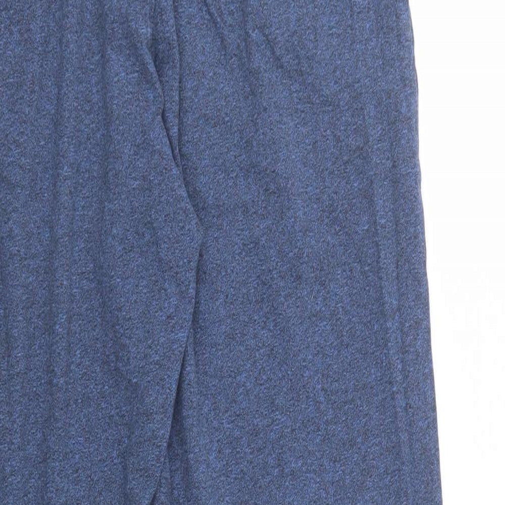 Matalan Mens Blue  Cotton  Pyjama Pants Size M  Drawstring