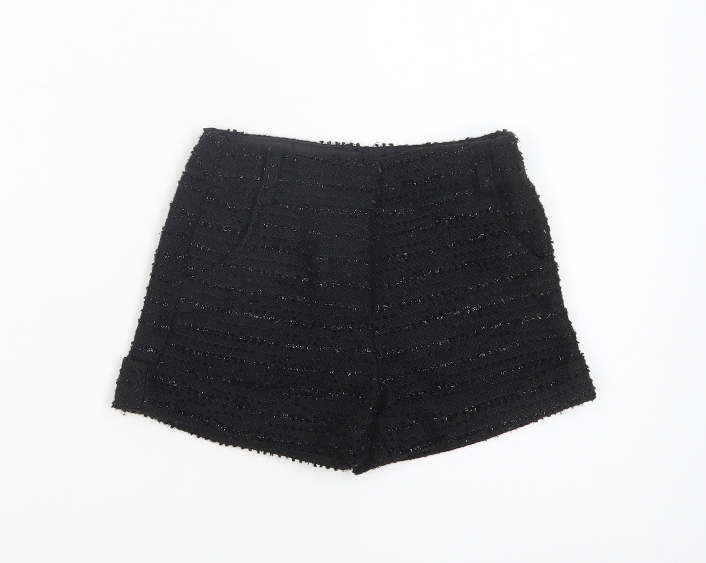 Dunnes Stores Girls Black  Polyester Sailor Shorts Size 4 Years  Regular Zip