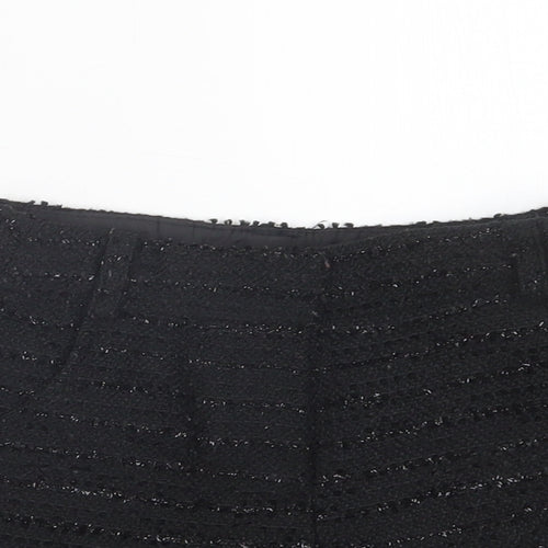 Dunnes Stores Girls Black  Polyester Sailor Shorts Size 4 Years  Regular Zip