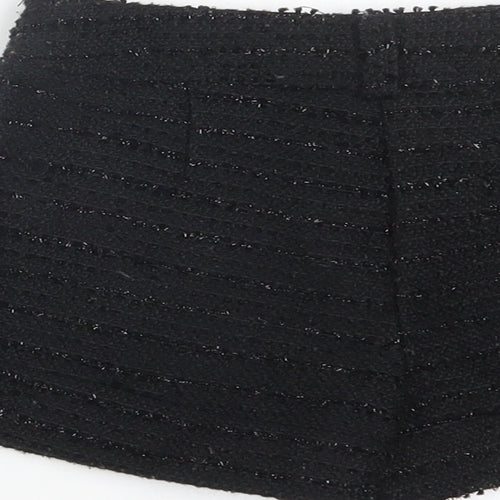 Dunnes Stores Girls Black  Polyester Sailor Shorts Size 4 Years  Regular Zip
