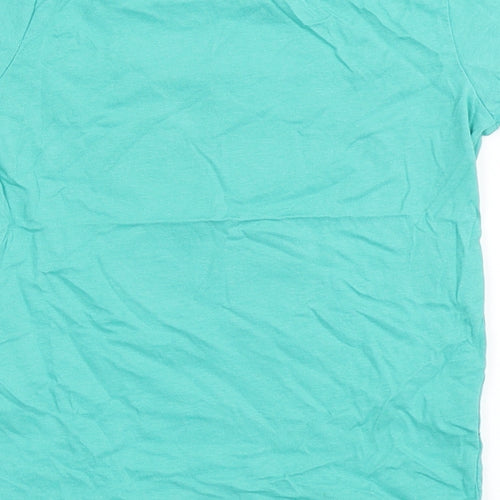 Cool Club Boys Green  Polyester Basic T-Shirt Size 2-3 Years Round Neck Pullover - Sporty, Cool