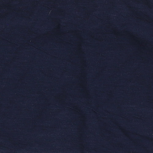F&F Boys Blue  100% Cotton Basic T-Shirt Size 3-6 Months Round Neck Pullover - Born To Be Cool