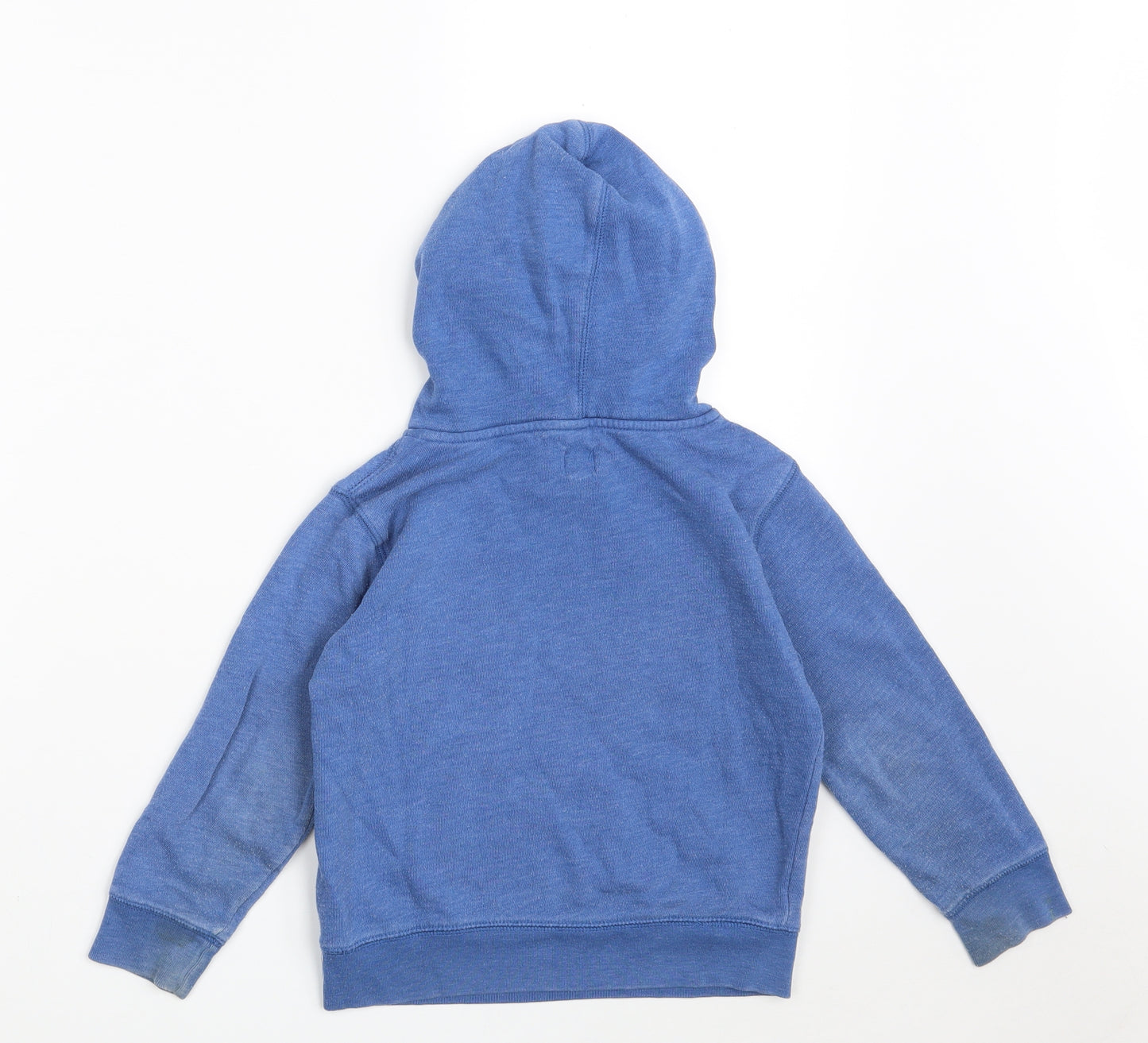 Gap Boys Blue  100% Cotton Pullover Hoodie Size 5 Years
