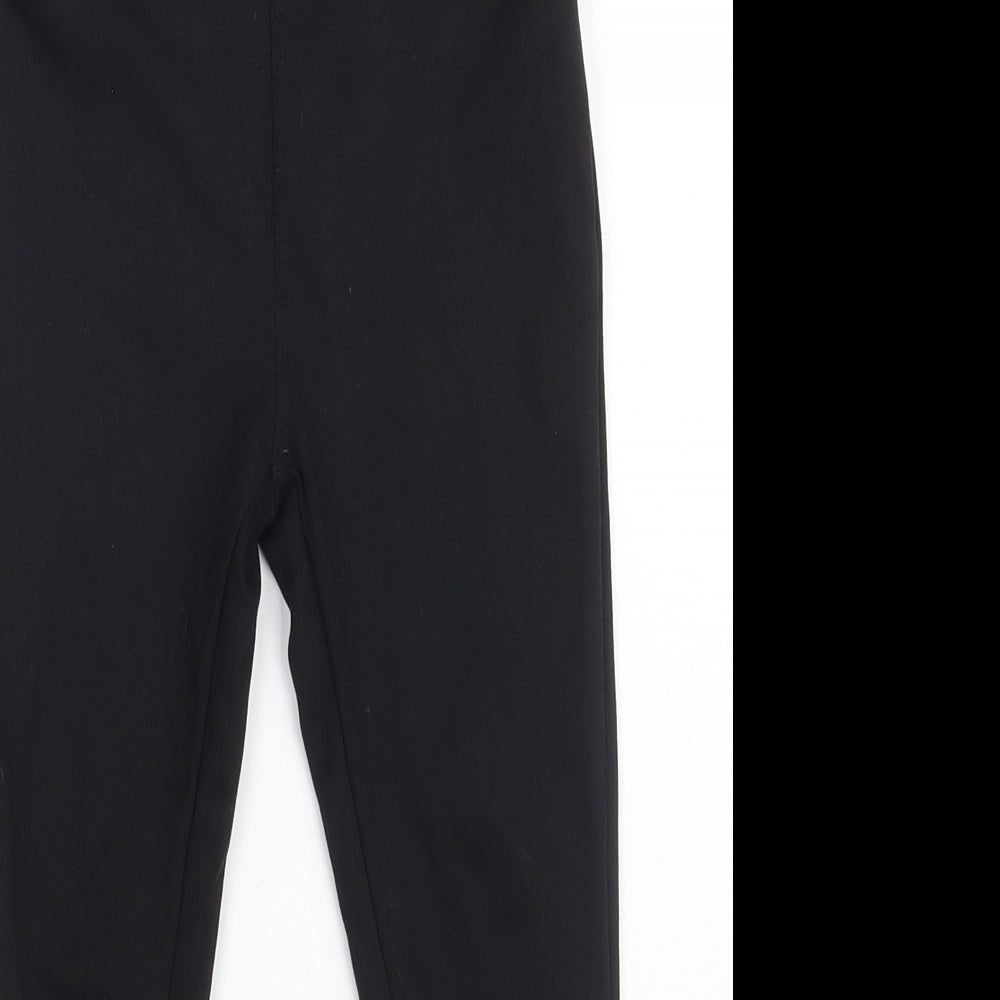 Dunnes Stores Girls Black  Polyester Jegging Trousers Size 4-5 Years  Slim  - Active