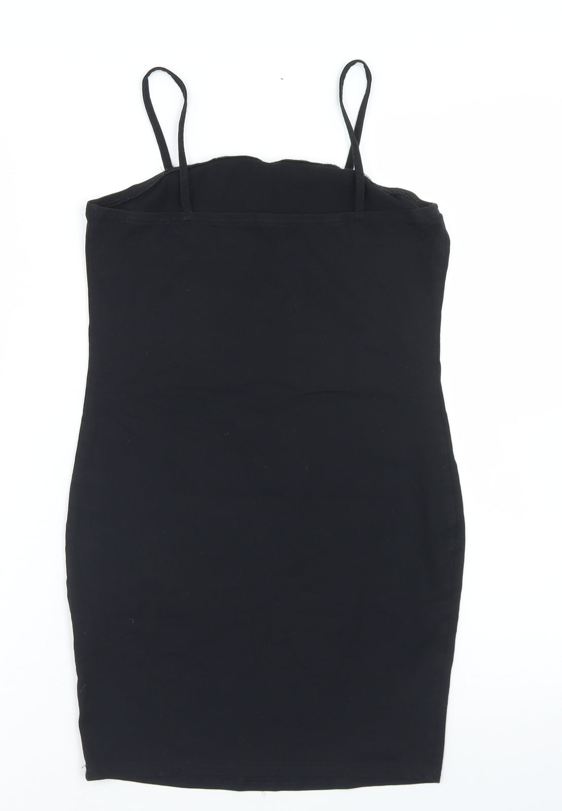 SheIn Girls Black  Polyester Pencil Dress  Size 11-12 Years  Round Neck