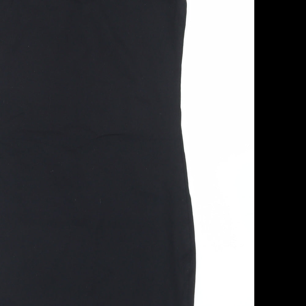 SheIn Girls Black  Polyester Pencil Dress  Size 11-12 Years  Round Neck