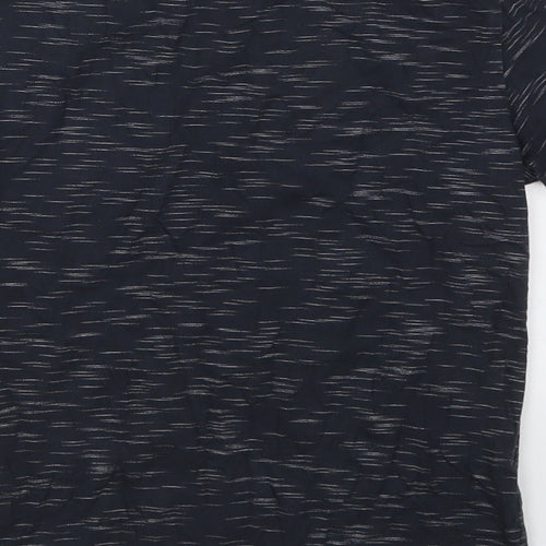 NEXT Boys Grey  Cotton Basic T-Shirt Size 6 Years Crew Neck Pullover