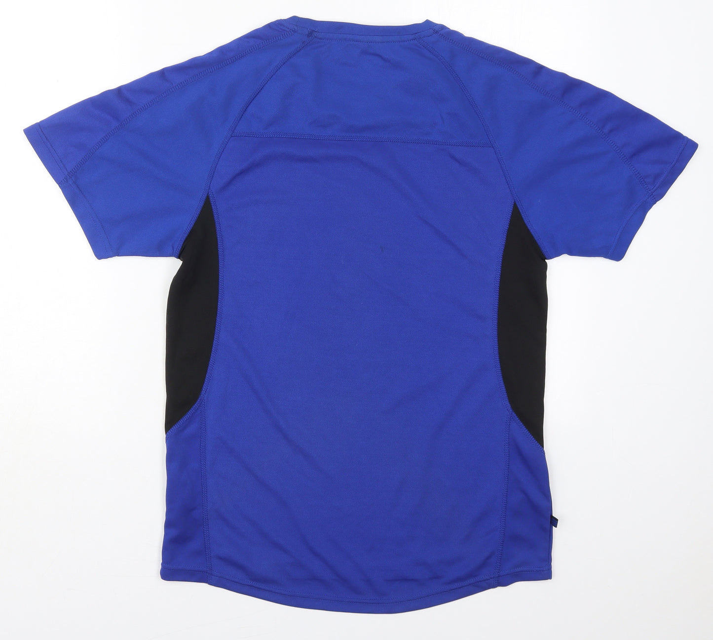 Karrimor Mens Blue  Polyester  T-Shirt Size M Crew Neck