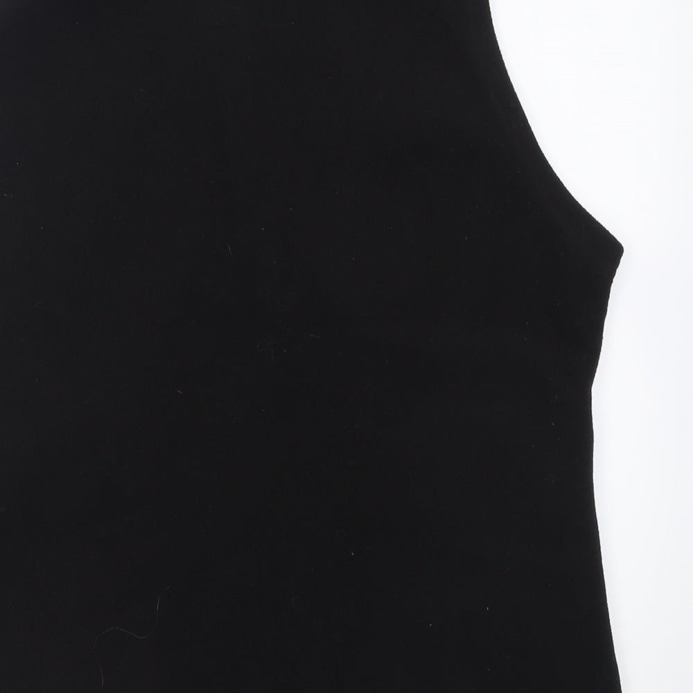 EWM Womens Black   Gilet Jacket Size 14  Zip