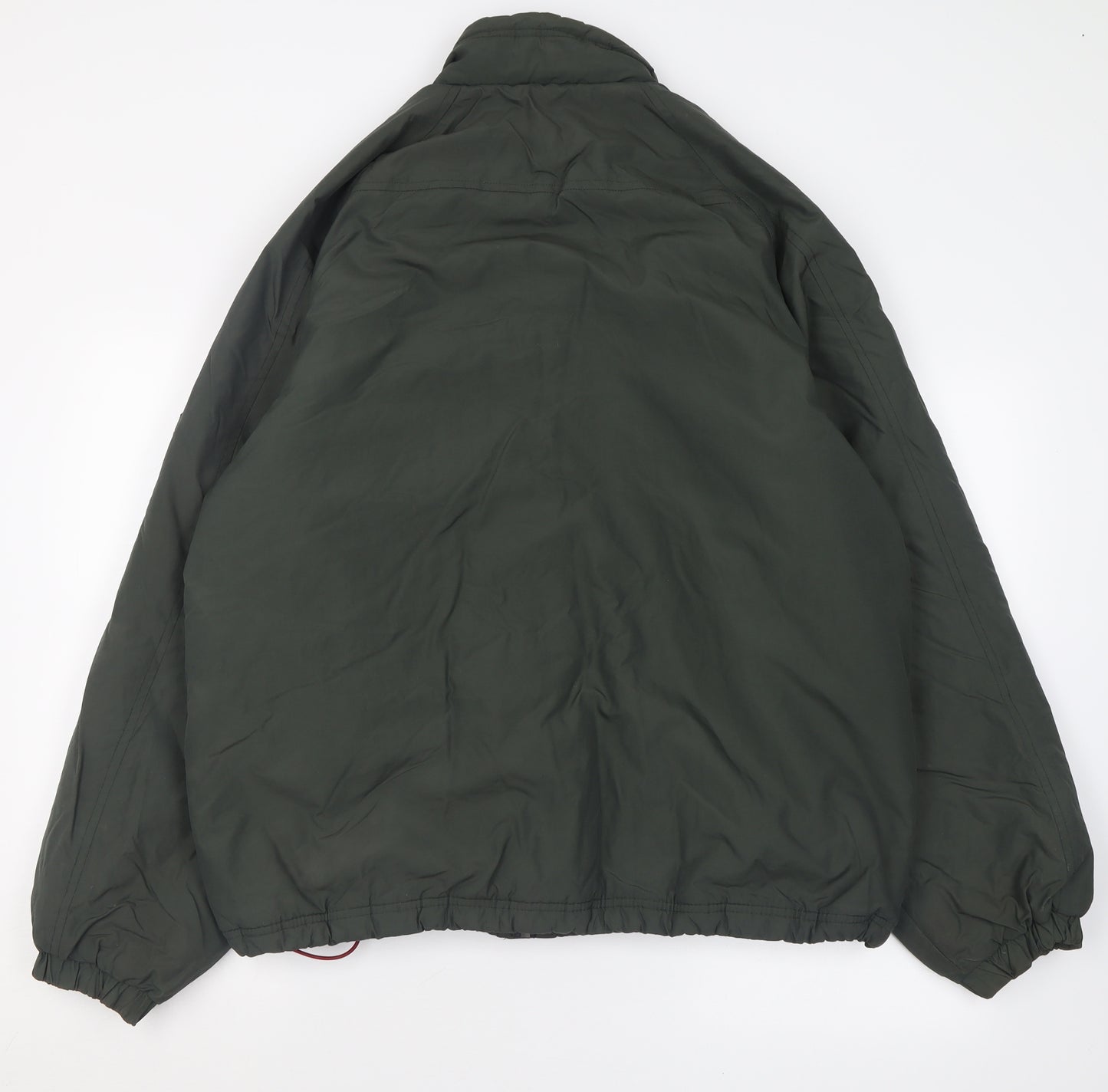Cedar Wood State Mens Green   Overcoat Coat Size M  Zip