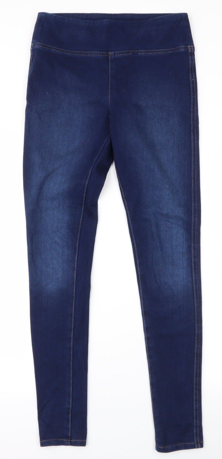 River Island Womens Blue  Cotton Jegging Jeans Size 10 L29 in Slim