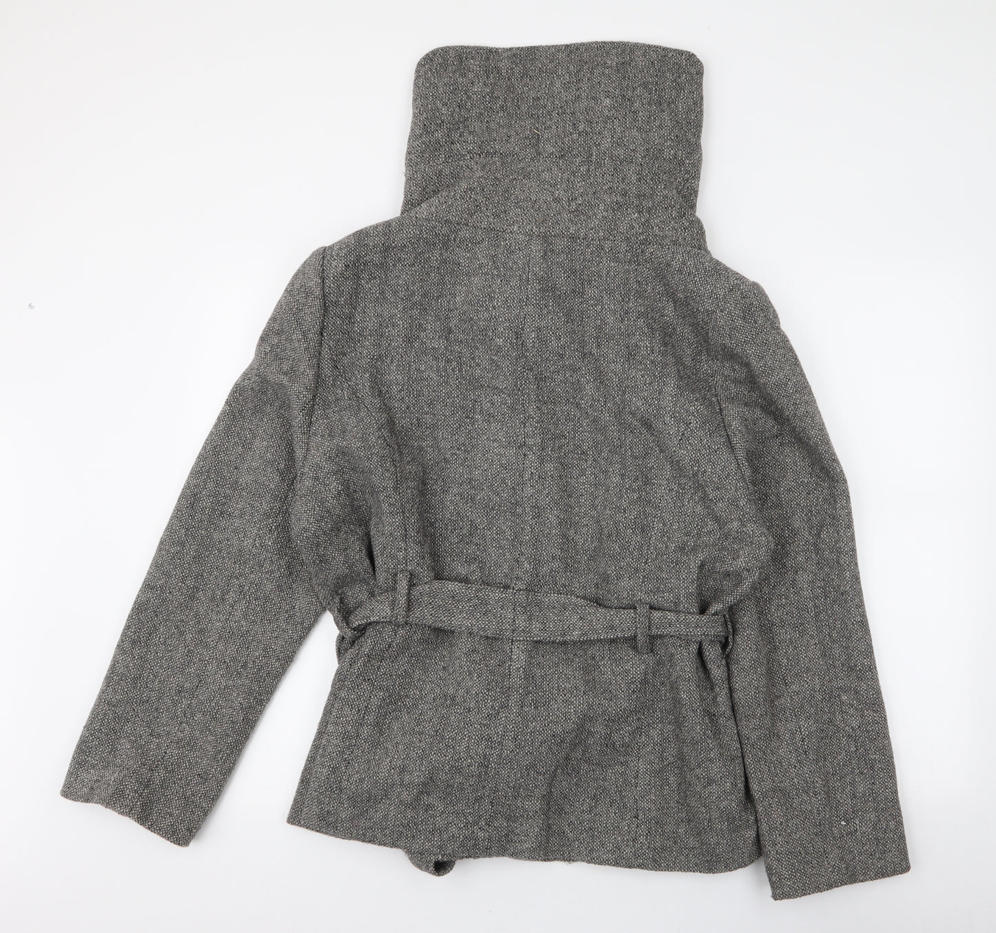 Matalan Womens Grey   Overcoat Coat Size 20  Button