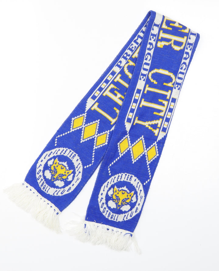 Preworn Mens Blue Acrylic Scarf Size Regular - Leicester City FC