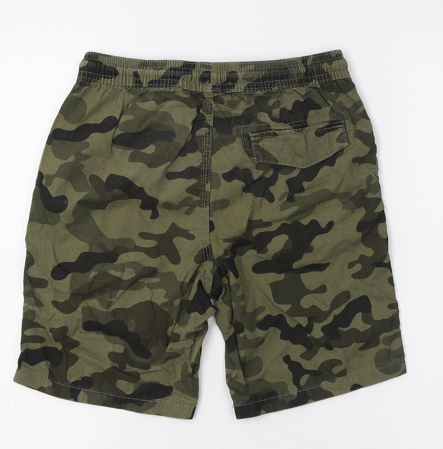 Primark Boys Multicoloured Camouflage Cotton Utility Shorts Size 8-9 Years  Regular