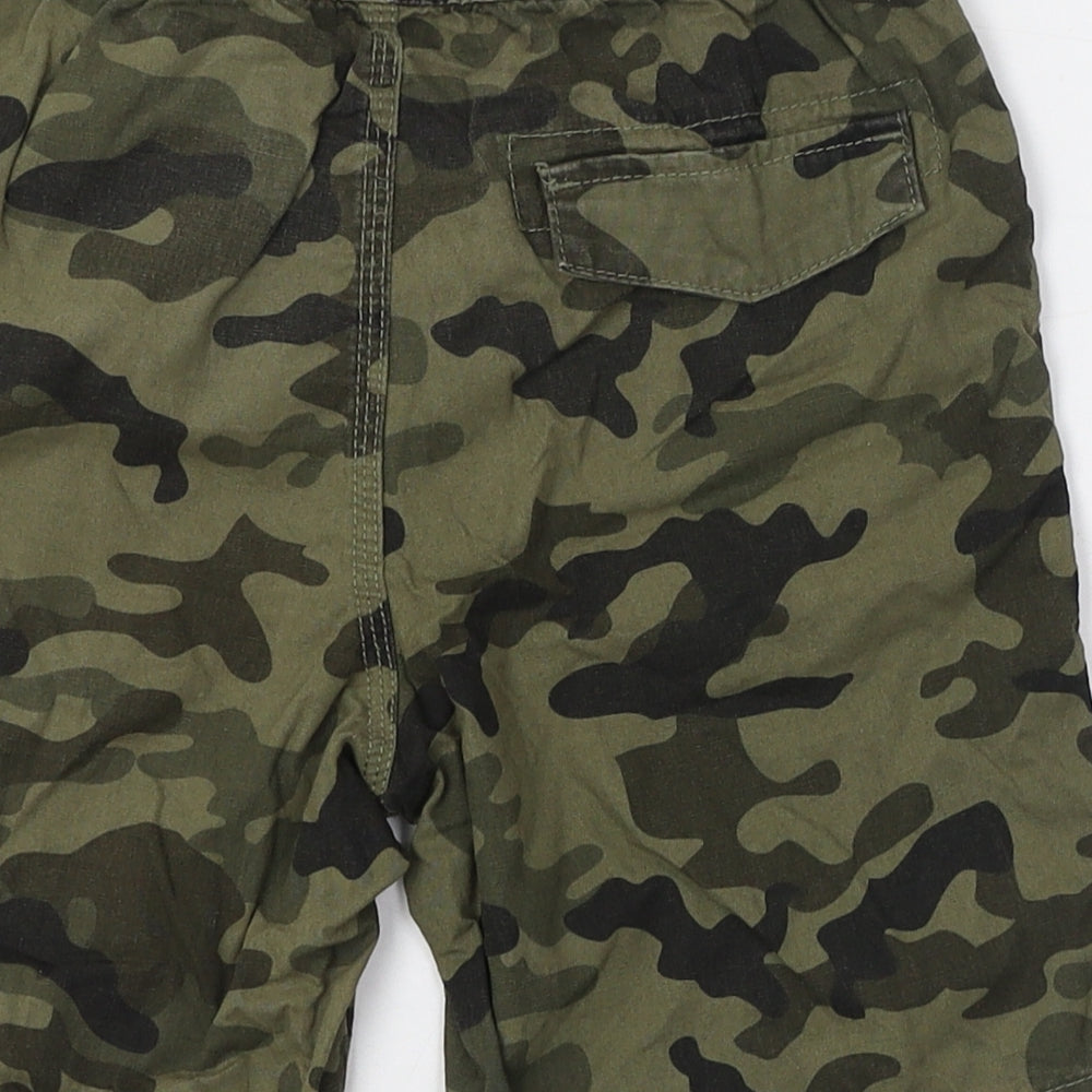 Primark Boys Multicoloured Camouflage Cotton Utility Shorts Size 8-9 Years  Regular