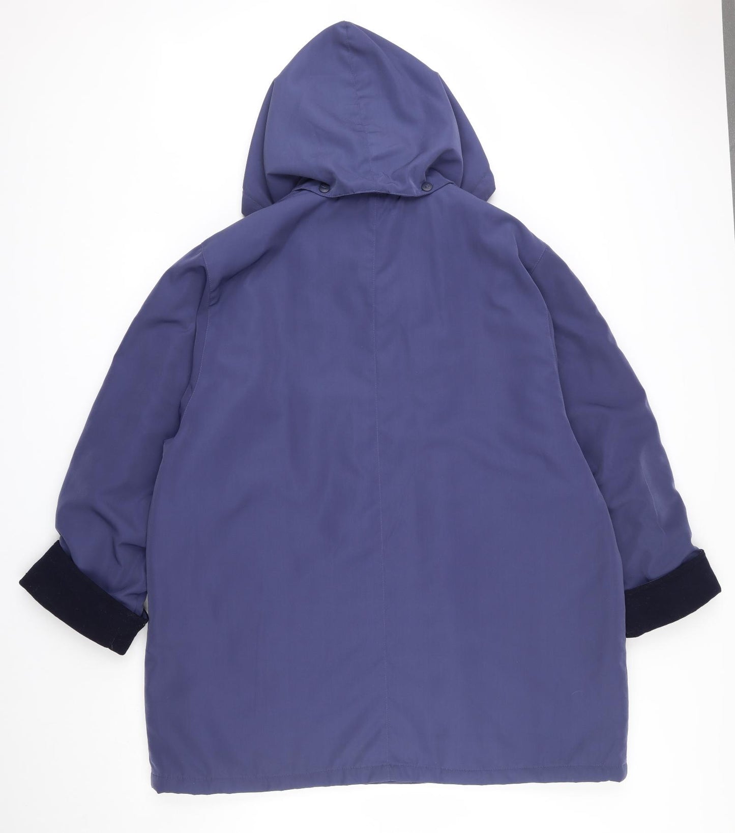 EWM Womens Blue   Parka Coat Size 20  Button