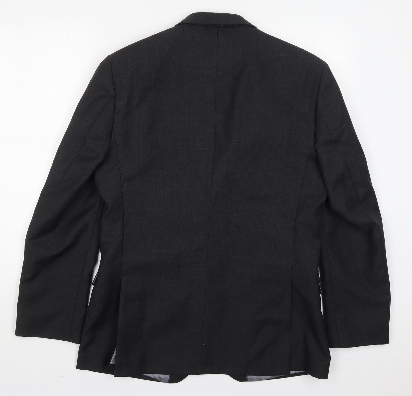 Tom English Mens Grey  Wool Jacket Suit Jacket Size 40