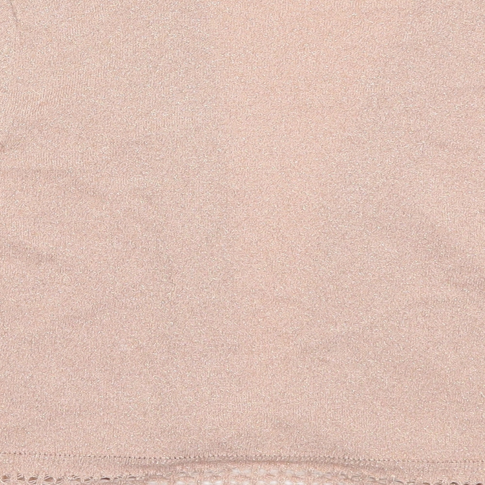Marks and Spencer Womens Pink V-Neck  Viscose Cardigan Jumper Size 14