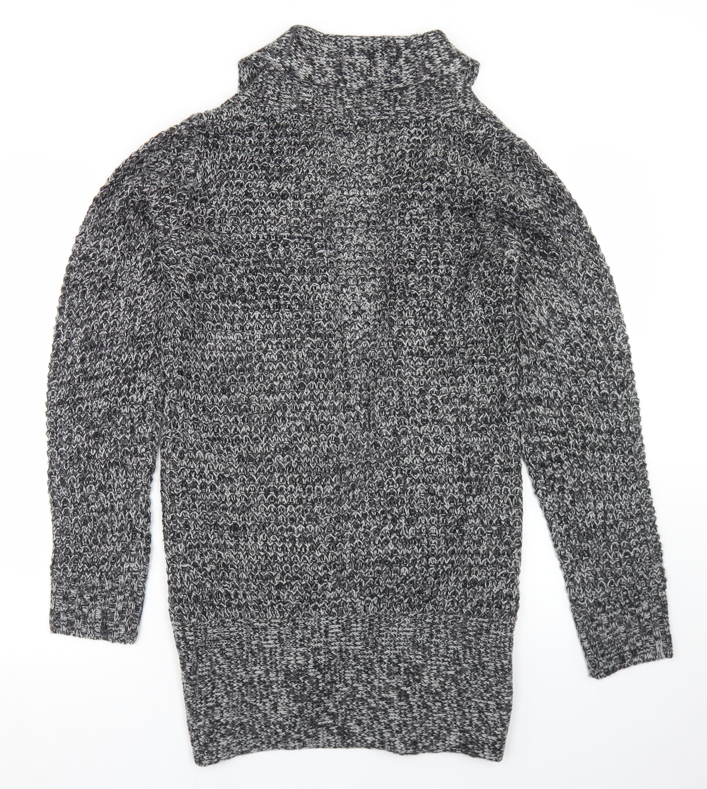 LC Waikiki Womens Grey Collared  Acrylic Cardigan Jumper Size XL