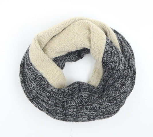 NEXT Mens Grey  Acrylic Infinity Scarf Scarf One Size