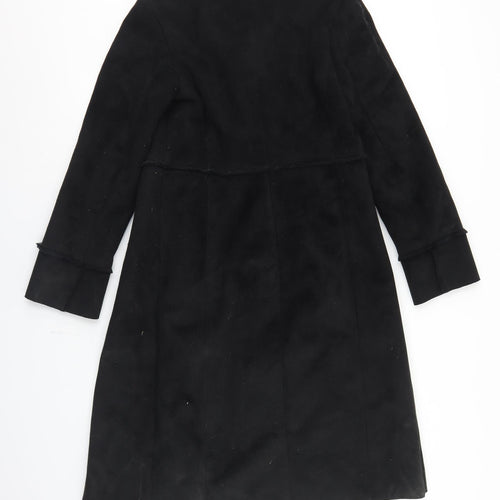 Marks and Spencer Womens Black   Jacket  Size 10  Tie