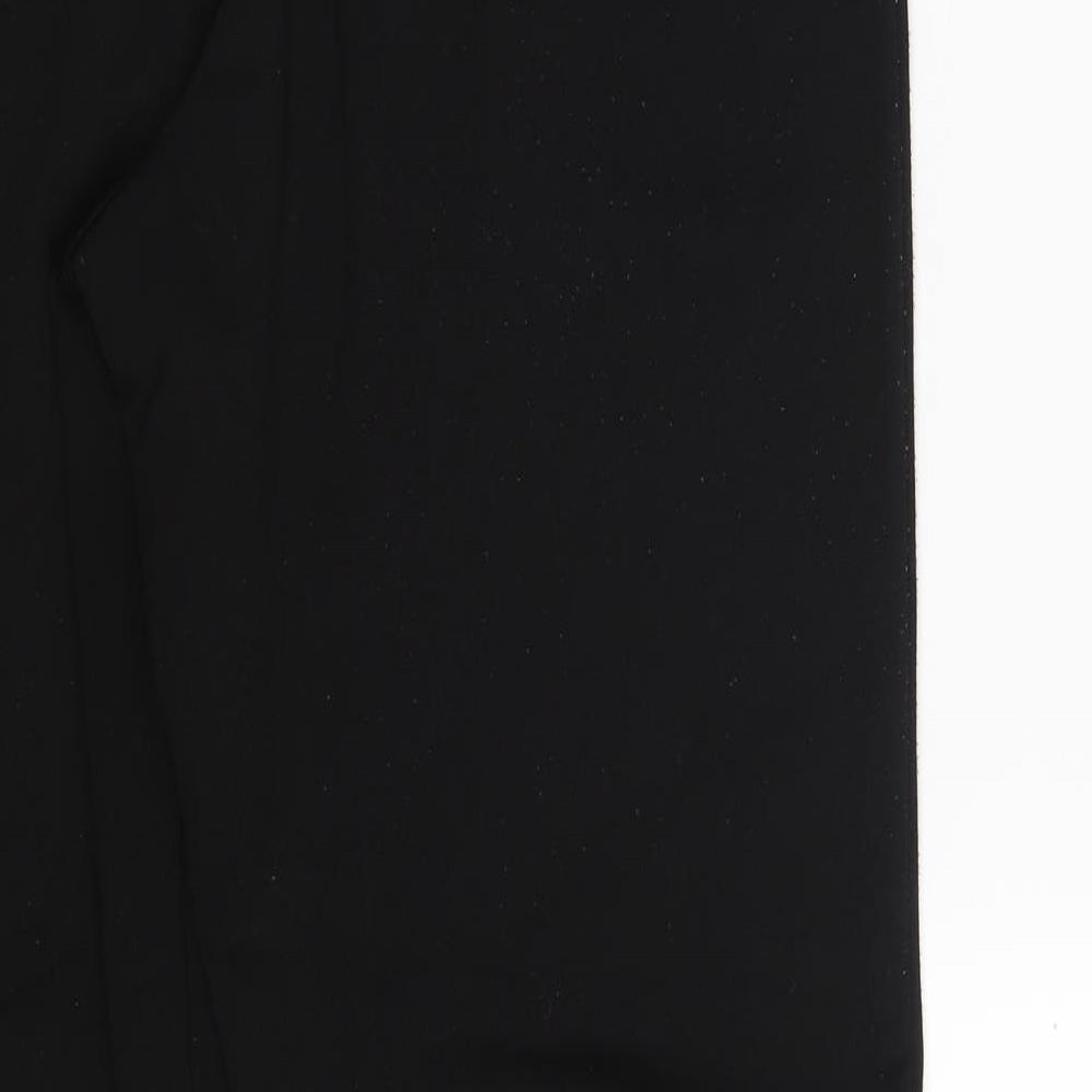 George Womens Black  Polyester Bloomer Trousers Size L L31 in Regular